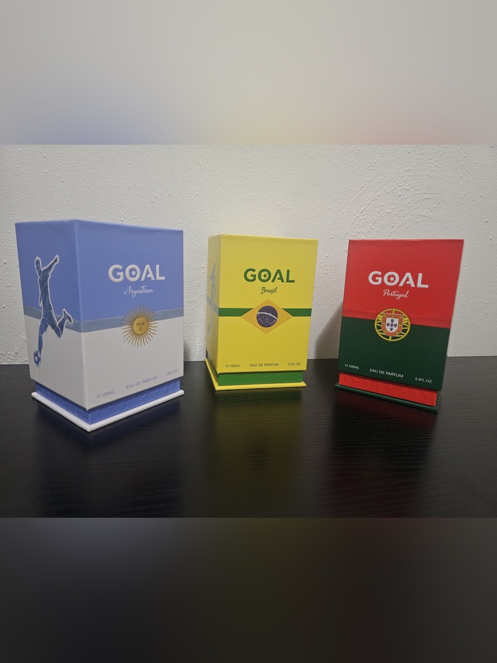 JO MILANO GOAL Brazil Eau de Parfum - Argentina, Brazil and Portugal (pick one)